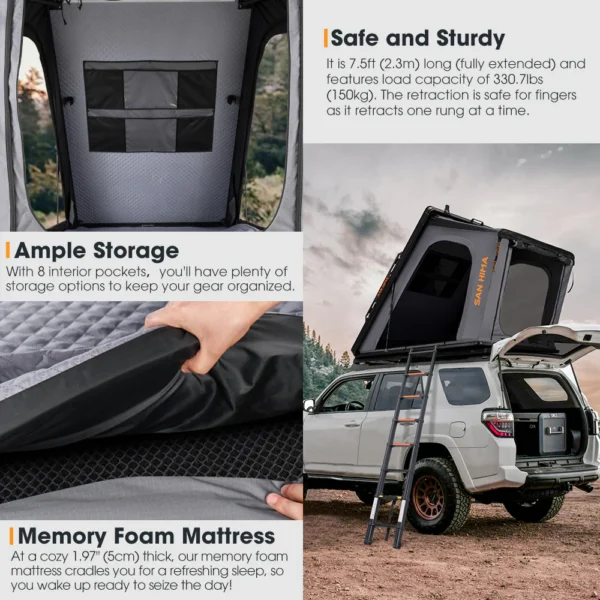 Carpa de Techo Rígida Kalbarri Gen 2 Lite San Hima